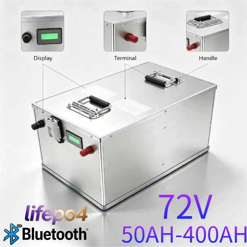 72V 40Ah Lifepo4 Battery Pack - 72V Derin Döngülü LiFePO4 Depolama Bataryası