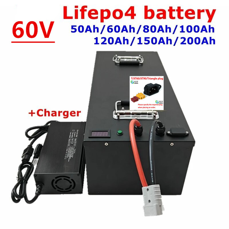 60V 50Ah Electric Scooter Battery - 60V 50Ah 100Ah LiFePO4 Pil Paketi,