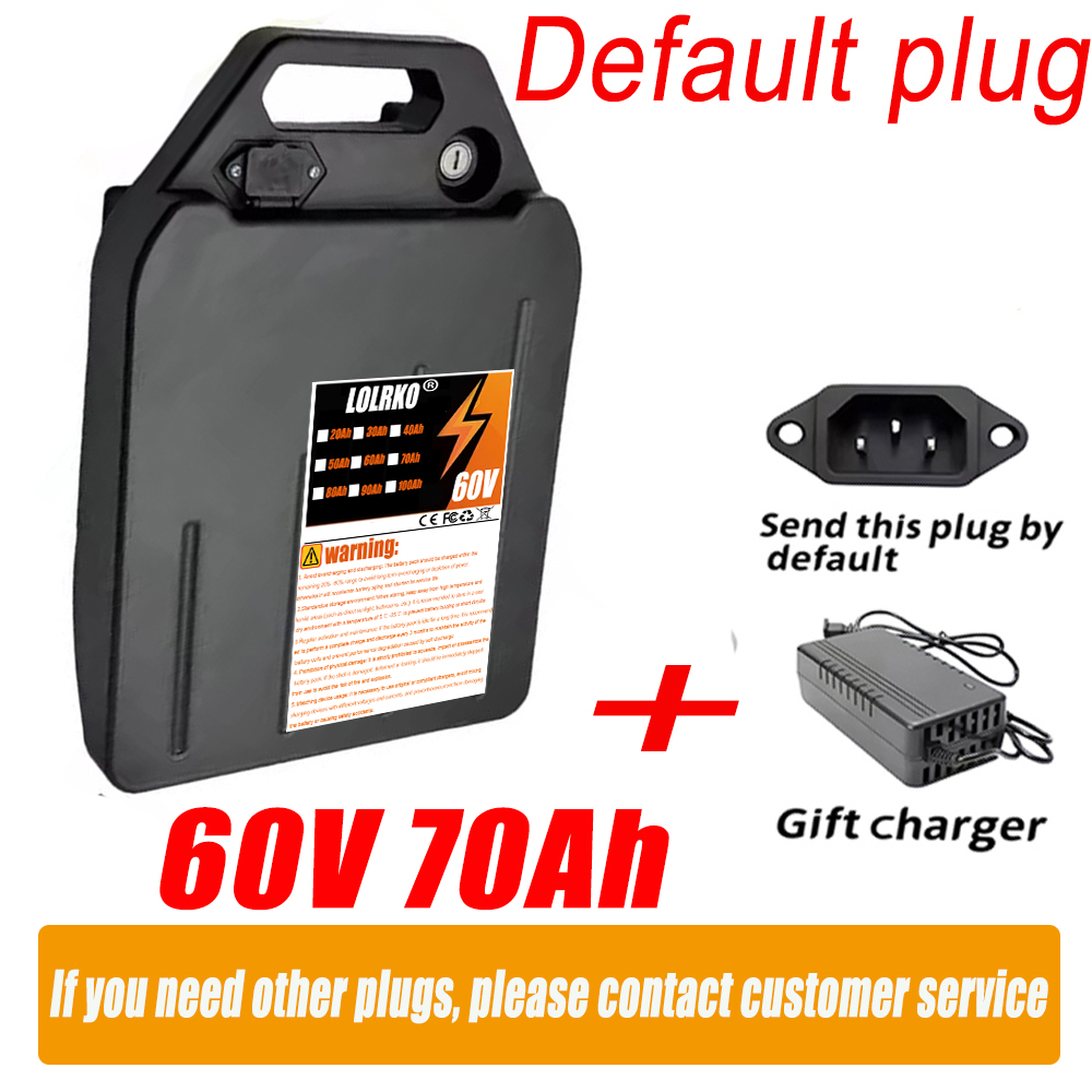 60V 50Ah Electric Scooter Battery - Elektrikli araç lityum bataryası 60V 20Ah