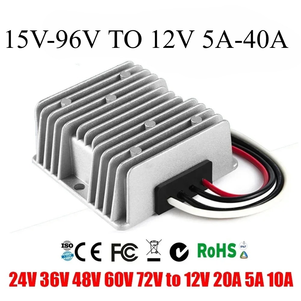 Buck 60v 60V-12V 20A 5A 10A 24 - 72V 15A Fast Charger incelemesi ve fiyatı