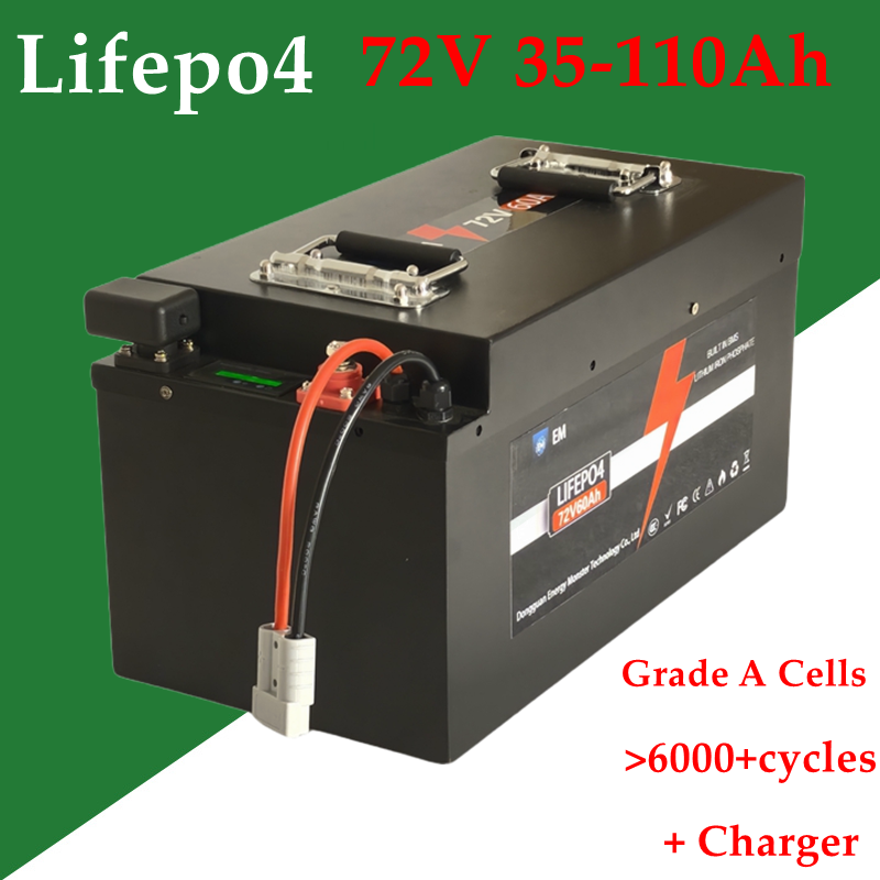 72V 35Ah Lityum Pil 40Ah 50Ah  - 72V 40Ah Lifepo4 Battery Pack incelemesi ve fiyatı