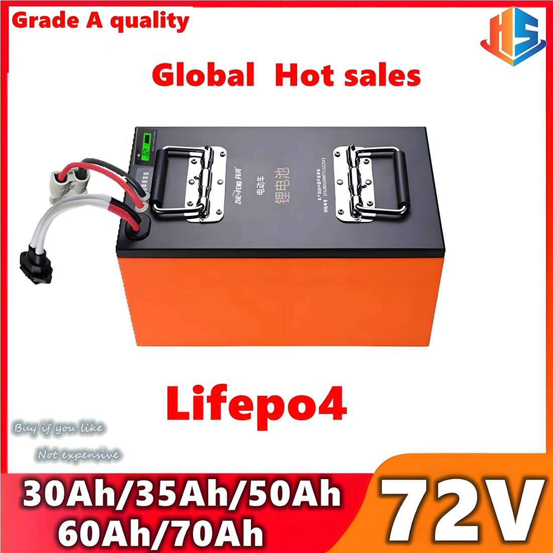 Scooter EV 72V 50Ah 60AH 35AH  - 72V 40Ah Lifepo4 Battery Pack incelemesi ve fiyatı